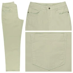 MAC Gracia Baumwollhose Spray Green