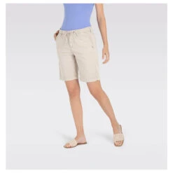 MAC Jogn Short Baumwoll Bermuda Ivory -Wellensteyn Shop mac jeans jog n short beige 208w model