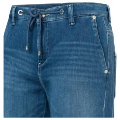 MAC Jogn Short Baumwoll Bermuda Mid Blue Cool Washed 20 MAC Jogn Short Baumwoll Bermuda Mid Blue Cool Washed -Wellensteyn Shop mac jeans jog n short blau d507 ansicht front