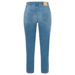 MAC Melanie 7/8 Jeans Mid Blue Authentic Wash -Wellensteyn Shop mac jeans melanie summer 7 8 blau d473 ansicht hinten