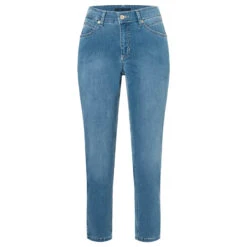 MAC Melanie 7/8 Jeans Mid Blue Authentic Wash -Wellensteyn Shop mac jeans melanie summer 7 8 blau d473 ansicht vorne