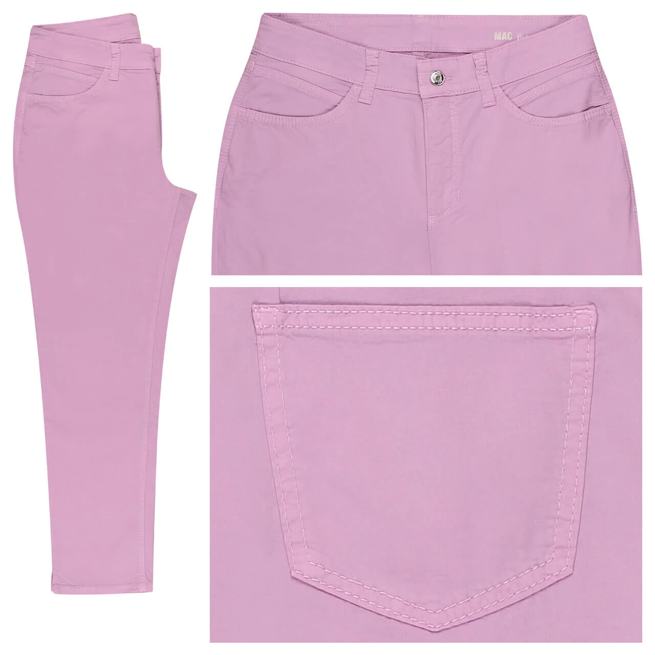 MAC Melanie 7/8 Baumwollhose Lavender 3 MAC Melanie 7/8 Baumwollhose Lavender