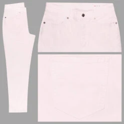 MAC Melanie 7/8 Baumwollhose White Summer