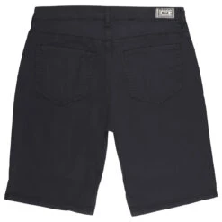 MAC Shorty Baumwollhose Dark Blue Summer -Wellensteyn Shop mac jeans shorty summer clean dark blue 198r hinten