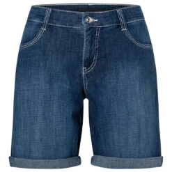 MAC Shorty Jeans Dark Blue Basic Used Summer Clean 12 MAC Shorty Jeans Dark Blue Basic Used Summer Clean -Wellensteyn Shop mac jeans shorty summer clean dark blue used d842 ansicht vorne