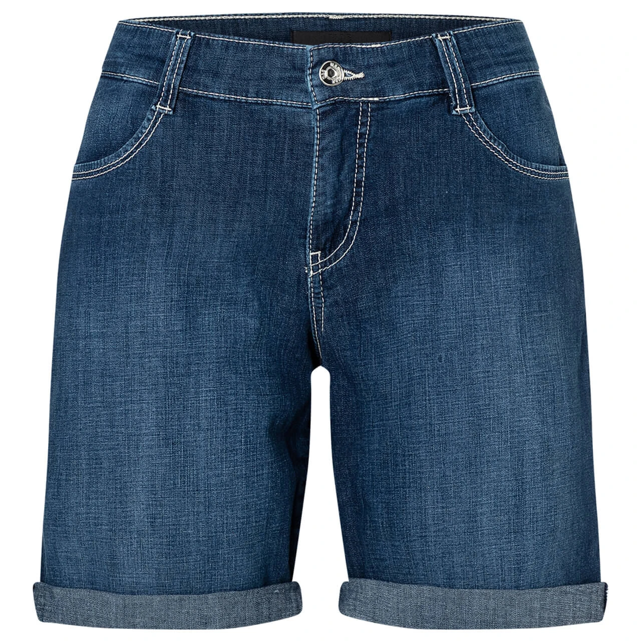 MAC Shorty Jeans Dark Blue Basic Used Summer Clean 5 MAC Shorty Jeans Dark Blue Basic Used Summer Clean – Bild 3