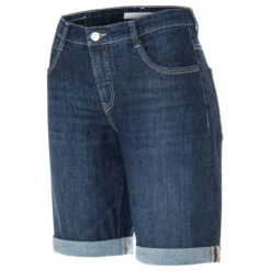 MAC Shorty Jeans New Basic Wash Summer Clean -Wellensteyn Shop mac jeans shorty summer clean new basic wash blau d845 ansicht seite