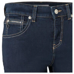 MAC Slim Jeans Blue Black -Wellensteyn Shop mac jeans slim blau d801 ansicht detail