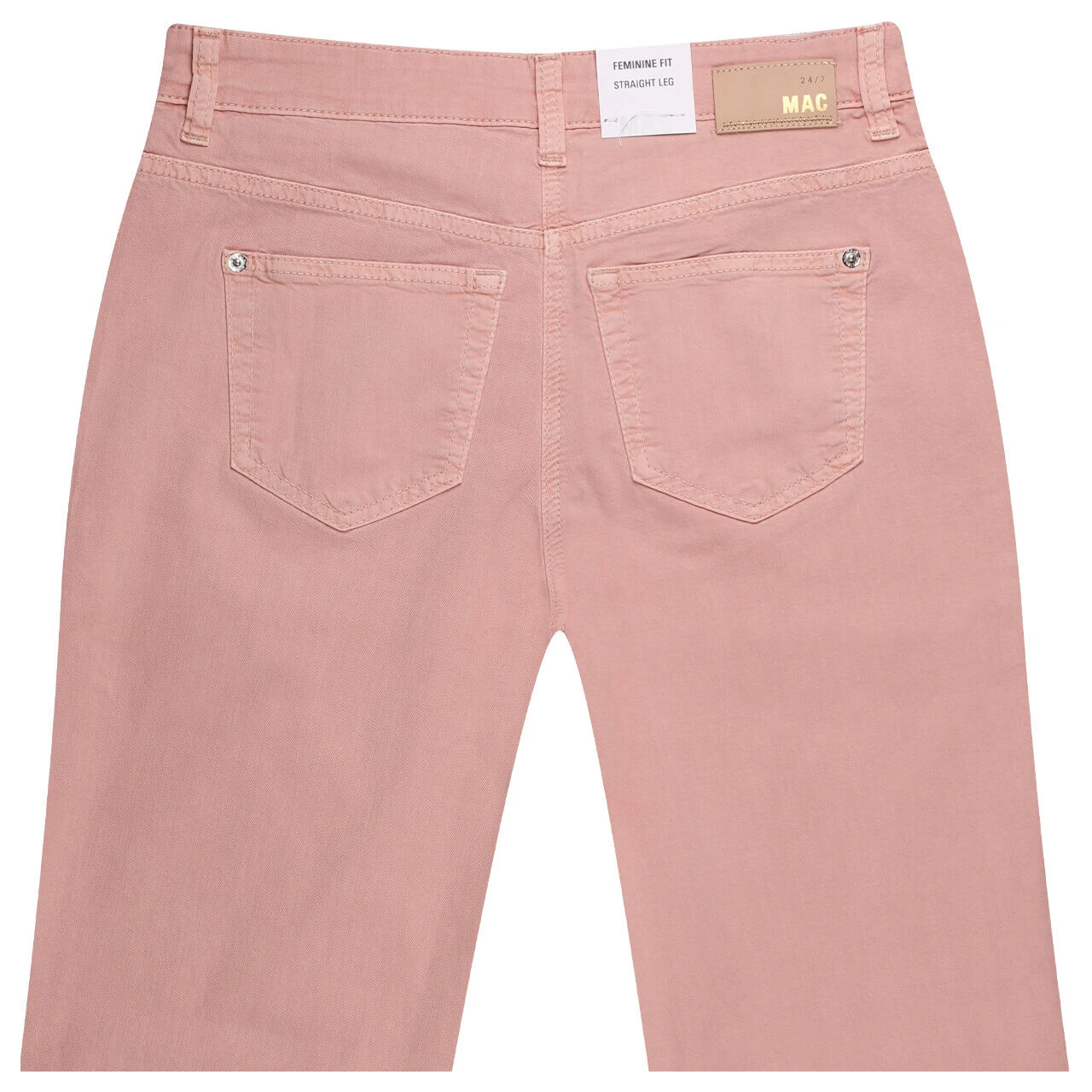 MAC Stella Baumwollhose Rose Rouge 4 MAC Stella Baumwollhose Rose Rouge – Bild 2