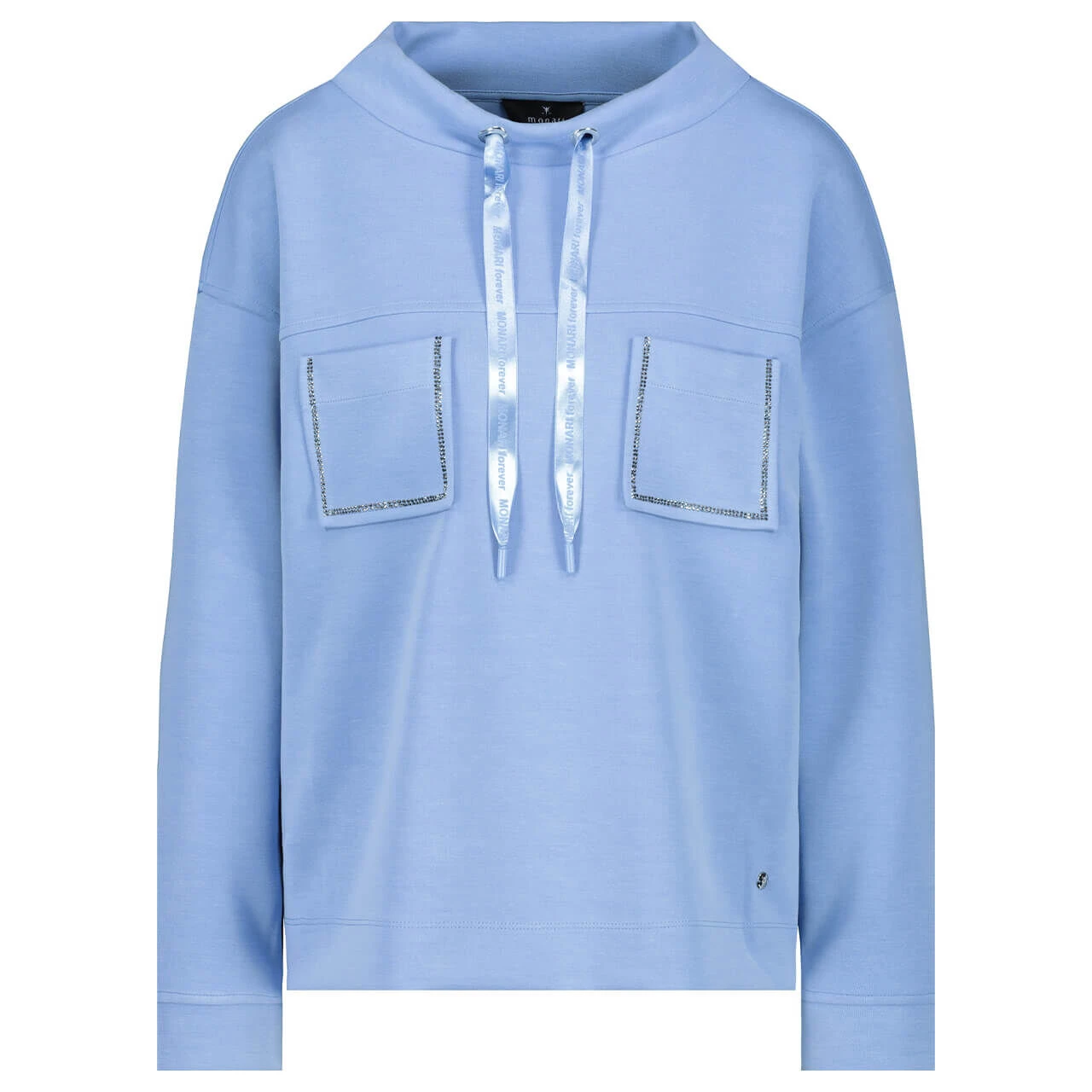 Monari Damen Sweatshirt Waterfall Glitter 3 Monari Damen Sweatshirt Waterfall Glitter