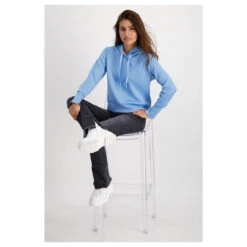 Monari Damen Hoodie Sweatshirt Waterfall -Wellensteyn Shop monari pullover backstage hellblau 742 model