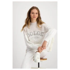 Monari Damen Pullover Cashew Glitter -Wellensteyn Shop monari pullover city of glamour weiss 153 model