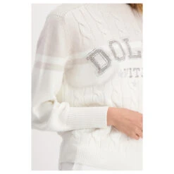 Monari Damen Pullover Cashew Glitter -Wellensteyn Shop monari pullover city of glamour weiss 153 model detaill
