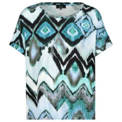 Monari Damen T-Shirt Fresh Mint Print