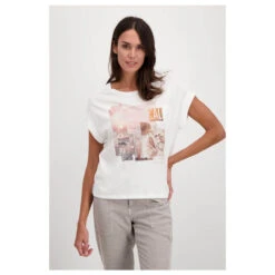 Monari Damen T-Shirt California Off White -Wellensteyn Shop monari t shirt weiss 102