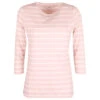 Munich Freedom Damen 3/4 Arm Shirt Rose/off White -Wellensteyn Shop munich freedom 3 4 arm ringelshirt babyrosa offwhite 3455