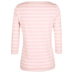 Munich Freedom Damen 3/4 Arm Shirt Rose/off White -Wellensteyn Shop munich freedom 3 4 arm ringelshirt babyrosa offwhite 3455 hinten