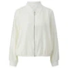 S.Oliver Damen Indoor Pailletten Blouson Creme White -Wellensteyn Shop s oliver blazer weiss 0210