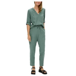 S.Oliver Damen 3/4 Arm Bluse Ocean Green -Wellensteyn Shop s oliver bluse gruen 6575 model