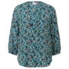 S.Oliver Damen 3/4 Arm Bluse Black Multicolor