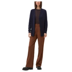 S.Oliver Damen Strickjacke Deep Navy -Wellensteyn Shop s oliver cardigan blau 5959 model