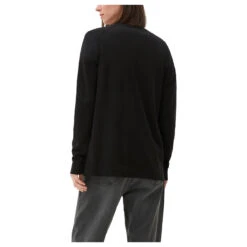 S.Oliver Damen Strickjacke Deep Black -Wellensteyn Shop s oliver cardigan schwarz 9999 ansicht model hinten