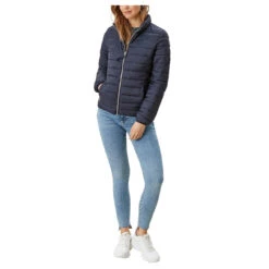 S.Oliver Damen Jacke Navy Blue -Wellensteyn Shop s oliver jacke damen blau 5959 ansicht ganzkoerper