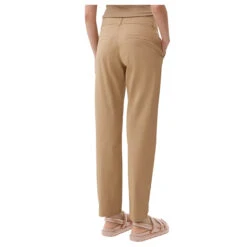 S.Oliver Damen Chino Ankle Baumwollhose Brown -Wellensteyn Shop s oliver jeans beige 8238 ansicht model hinten