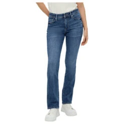 S.Oliver Damen Jeans Beverly Blue Stretch -Wellensteyn Shop s oliver jeans blau 54z5 model vorne