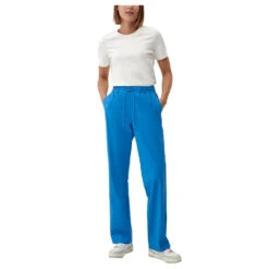 S.Oliver Damen Chino Jogpants Ocean Blue -Wellensteyn Shop s oliver jeans blau 5520 ansicht 28129