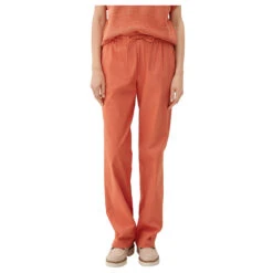 S.Oliver Damen Chino Jogpants Apricot Orange 8 S.Oliver Damen Chino Jogpants Apricot Orange -Wellensteyn Shop s oliver jeans jogpants orange 2711 ansicht model vorn