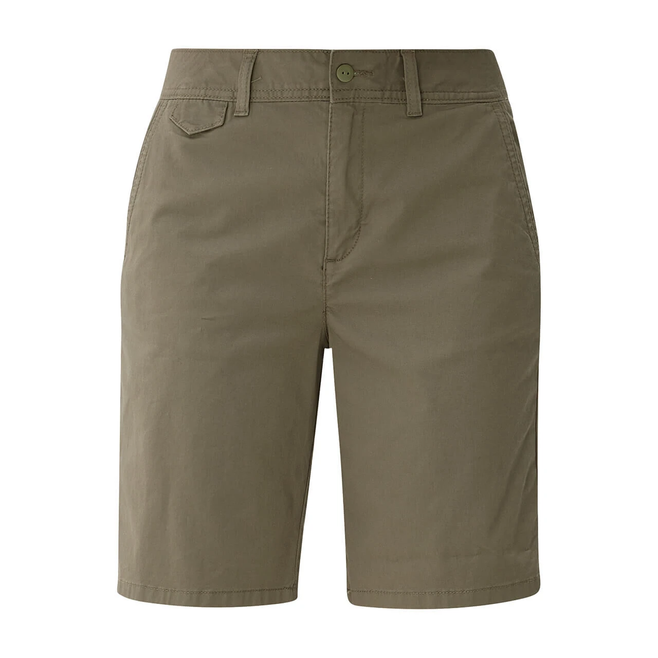 S.Oliver Damen Baumwoll Chino Bermuda Light Khaki 3 S.Oliver Damen Baumwoll Chino Bermuda Light Khaki