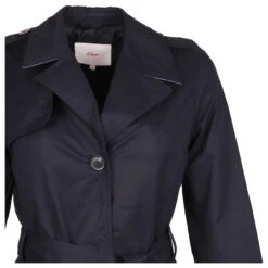 S.Oliver Damen Jacke Classic Navy -Wellensteyn Shop s oliver outdoor jacke blau 5959 detail vorne