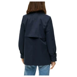 S.Oliver Damen Jacke Midnight Navy -Wellensteyn Shop s oliver outdoor jacke blau 5959 model hinten