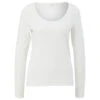 S.Oliver Damen Langarm Shirt Off White