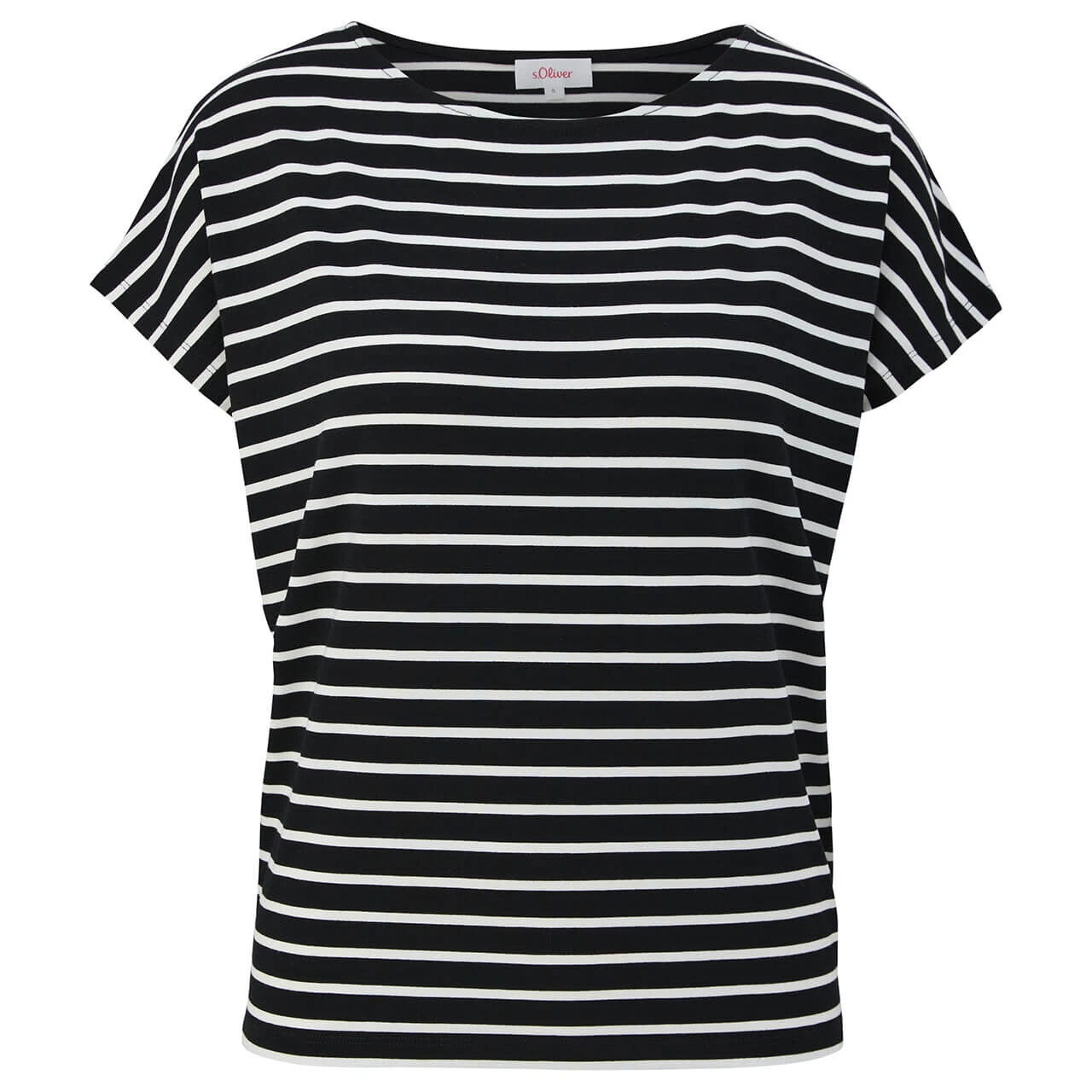 S.Oliver Damen T-Shirt Black Stripes 3 S.Oliver Damen T-Shirt Black Stripes