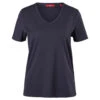 S.Oliver Damen T-Shirt Navy Basic -Wellensteyn Shop soliver tshirt dark blue 5959 ansicht