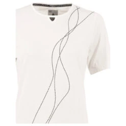 Soquesto Damen T-Shirt Elegant Off White -Wellensteyn Shop soquesto 1 2 arm shirt offwhite 5200 detail 28129