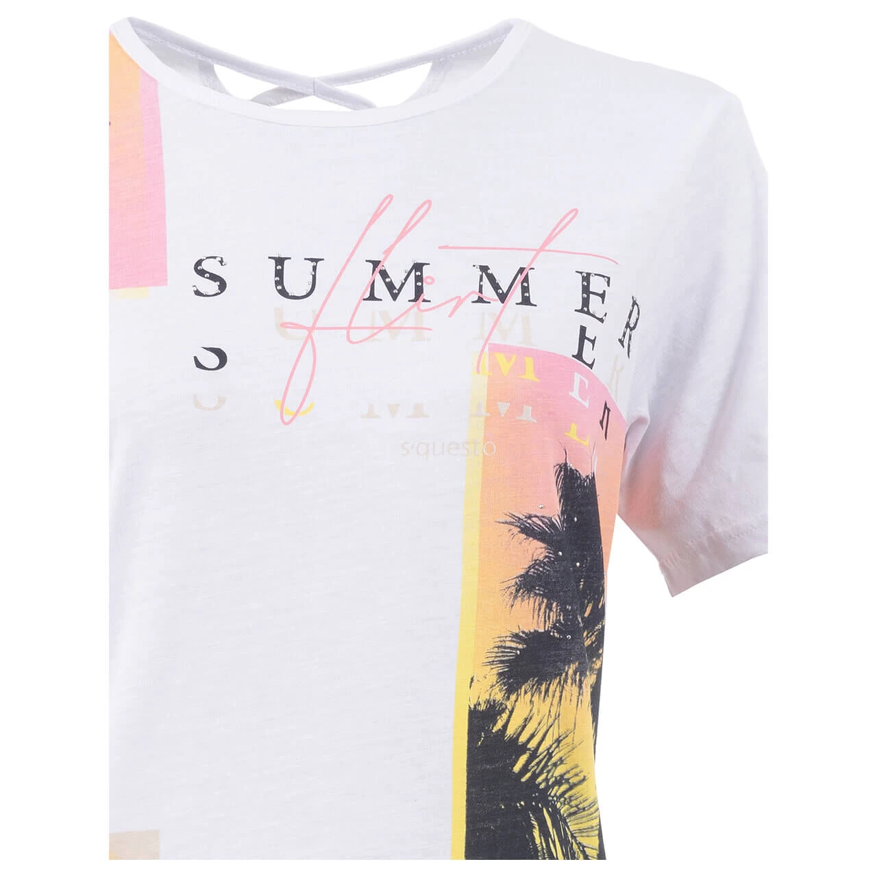 Soquesto Damen T-Shirt Coconut Palms 5 Soquesto Damen T-Shirt Coconut Palms – Bild 3