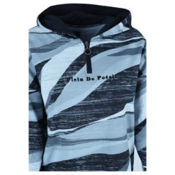 Soquesto Damen Hoodie Sweatshirt Blue Stripes -Wellensteyn Shop soquesto hoodie sweatshirt navy 2800 detail