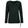 Soquesto Damen Sweatshirt Bottle Green Stripes -Wellensteyn Shop soquesto leichsweat streifen bottle green 4412