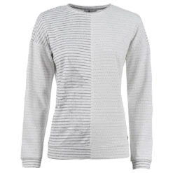 Soquesto Damen Sweatshirt Off White Printed