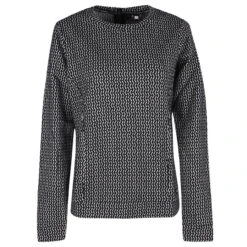 Soquesto Damen Sweatshirt Navy Printed