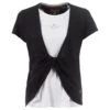 Soquesto Damen T-Shirt Black And White