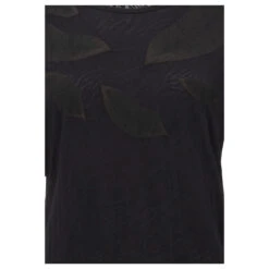 Soquesto Damen T-Shirt Shale Grey Leaves -Wellensteyn Shop soquesto t shirt shale grey 2860 ansicht detail