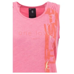 Soquesto Damen Top Flamingo Sequins -Wellensteyn Shop soquesto top flamingo 1303 detail