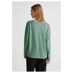 Street One Damen Langarm Shirt 2-Color Structure Fresh Green Melange 9 Street One Damen Langarm Shirt 2-Color Structure Fresh Green Melange -Wellensteyn Shop street one 2 color structure s shirts grC3BCn 15469 modell hinten