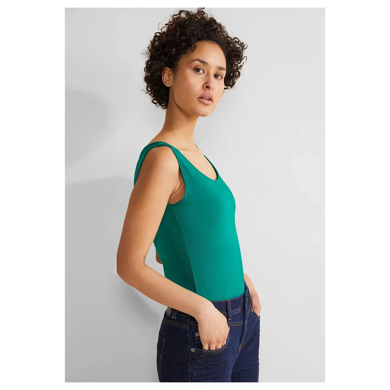 Street One Damen Top Anni Intense Aqua 4 Street One Damen Top Anni Intense Aqua – Bild 2