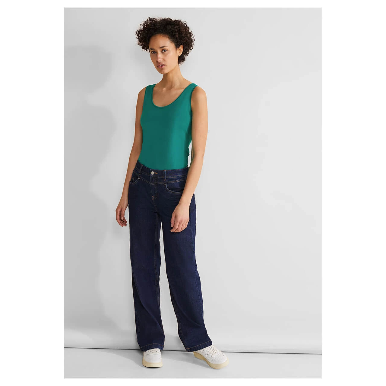 Street One Damen Top Anni Intense Aqua 6 Street One Damen Top Anni Intense Aqua – Bild 4