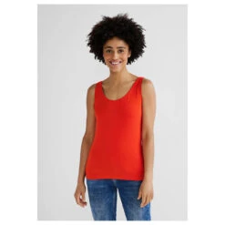 Wellensteyn Shop -Wellensteyn Shop street one anni top orange 14695 front
